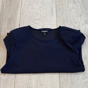 Express Navy Blue Bodysuit
